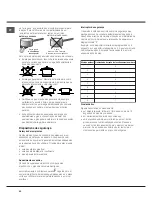 Preview for 40 page of Hotpoint Ariston KIA 641 BS Operating Instructions Manual