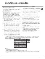 Preview for 43 page of Hotpoint Ariston KIA 641 BS Operating Instructions Manual