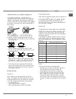 Предварительный просмотр 17 страницы Hotpoint Ariston KIO 632 CC S Operating Instructions Manual