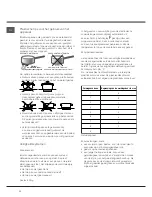 Предварительный просмотр 64 страницы Hotpoint Ariston KIO 632 CC S Operating Instructions Manual