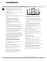 Preview for 2 page of Hotpoint Ariston KLF 72 Operating Instructions Manual