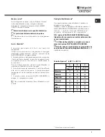 Preview for 7 page of Hotpoint Ariston KLF 72 Operating Instructions Manual