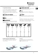 Предварительный просмотр 21 страницы Hotpoint Ariston KOT 7424 ID 400/HA Operating Instructions Manual