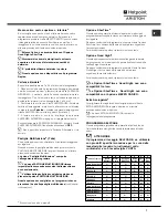 Preview for 7 page of Hotpoint Ariston LDF 12314 Operating Instructions Manual