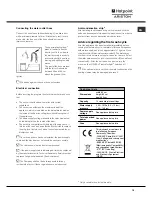 Preview for 15 page of Hotpoint Ariston LDF 12314 Operating Instructions Manual