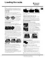 Preview for 17 page of Hotpoint Ariston LDF 12314 Operating Instructions Manual