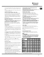 Preview for 19 page of Hotpoint Ariston LDF 12314 Operating Instructions Manual