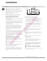 Предварительный просмотр 14 страницы Hotpoint Ariston LDF 12314 Operating Instructions Manual