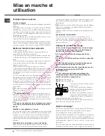 Предварительный просмотр 18 страницы Hotpoint Ariston LDF 12314 Operating Instructions Manual