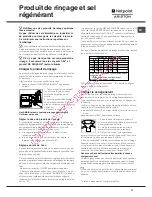 Предварительный просмотр 21 страницы Hotpoint Ariston LDF 12314 Operating Instructions Manual