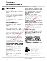 Предварительный просмотр 30 страницы Hotpoint Ariston LDF 12314 Operating Instructions Manual