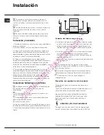 Предварительный просмотр 50 страницы Hotpoint Ariston LDF 12314 Operating Instructions Manual