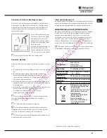 Предварительный просмотр 51 страницы Hotpoint Ariston LDF 12314 Operating Instructions Manual