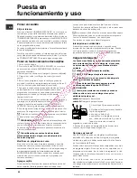 Предварительный просмотр 54 страницы Hotpoint Ariston LDF 12314 Operating Instructions Manual