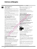 Предварительный просмотр 66 страницы Hotpoint Ariston LDF 12314 Operating Instructions Manual