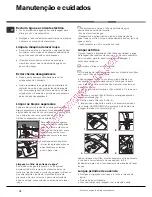 Предварительный просмотр 70 страницы Hotpoint Ariston LDF 12314 Operating Instructions Manual