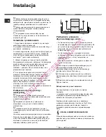 Предварительный просмотр 74 страницы Hotpoint Ariston LDF 12314 Operating Instructions Manual