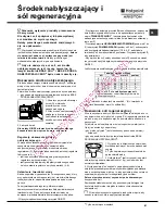 Предварительный просмотр 81 страницы Hotpoint Ariston LDF 12314 Operating Instructions Manual