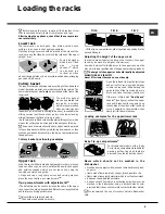 Preview for 5 page of Hotpoint Ariston LDF 12314E Operating Instructions Manual