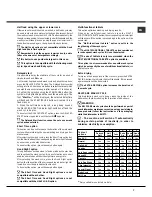 Preview for 7 page of Hotpoint Ariston LDF 12314E Operating Instructions Manual