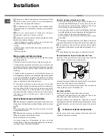 Preview for 14 page of Hotpoint Ariston LDF 12314E Operating Instructions Manual