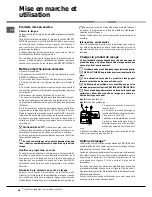 Preview for 18 page of Hotpoint Ariston LDF 12314E Operating Instructions Manual