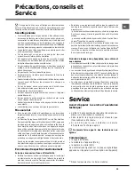 Preview for 23 page of Hotpoint Ariston LDF 12314E Operating Instructions Manual