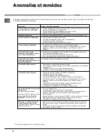 Preview for 24 page of Hotpoint Ariston LDF 12314E Operating Instructions Manual