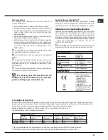 Preview for 27 page of Hotpoint Ariston LDF 12314E Operating Instructions Manual