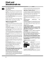 Preview for 30 page of Hotpoint Ariston LDF 12314E Operating Instructions Manual