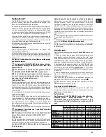 Preview for 31 page of Hotpoint Ariston LDF 12314E Operating Instructions Manual