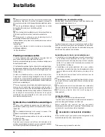 Preview for 38 page of Hotpoint Ariston LDF 12314E Operating Instructions Manual