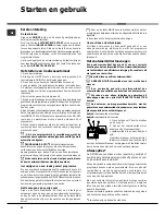 Preview for 42 page of Hotpoint Ariston LDF 12314E Operating Instructions Manual