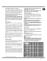 Preview for 43 page of Hotpoint Ariston LDF 12314E Operating Instructions Manual