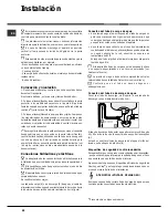 Preview for 50 page of Hotpoint Ariston LDF 12314E Operating Instructions Manual