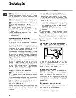 Preview for 62 page of Hotpoint Ariston LDF 12314E Operating Instructions Manual