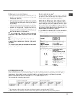 Preview for 75 page of Hotpoint Ariston LDF 12314E Operating Instructions Manual