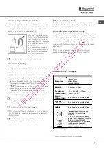 Preview for 3 page of Hotpoint Ariston LFF 8243 Operating Instructions Manual