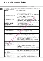 Preview for 12 page of Hotpoint Ariston LFF 8243 Operating Instructions Manual