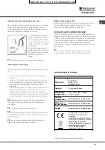 Preview for 15 page of Hotpoint Ariston LFF 835 Operating Instructions Manual