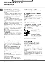 Preview for 18 page of Hotpoint Ariston LFF 835 Operating Instructions Manual