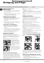 Preview for 34 page of Hotpoint Ariston LFF 835 Operating Instructions Manual