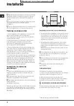 Preview for 38 page of Hotpoint Ariston LFF 835 Operating Instructions Manual