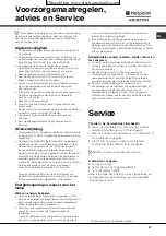 Preview for 47 page of Hotpoint Ariston LFF 835 Operating Instructions Manual