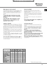 Preview for 55 page of Hotpoint Ariston LFF 835 Operating Instructions Manual