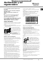 Preview for 57 page of Hotpoint Ariston LFF 835 Operating Instructions Manual