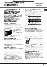 Preview for 69 page of Hotpoint Ariston LFF 835 Operating Instructions Manual