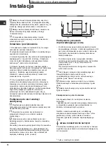 Preview for 74 page of Hotpoint Ariston LFF 835 Operating Instructions Manual