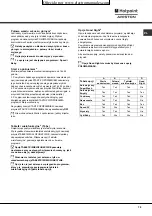 Preview for 79 page of Hotpoint Ariston LFF 835 Operating Instructions Manual