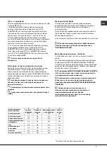 Preview for 7 page of Hotpoint Ariston LFF 8357 Operating Instructions Manual